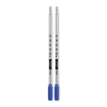 Cross® Refills For Cross Ballpoint Pens, Bold Conical Tip, Blue Ink, 2-pack freeshipping - TVN Wholesale